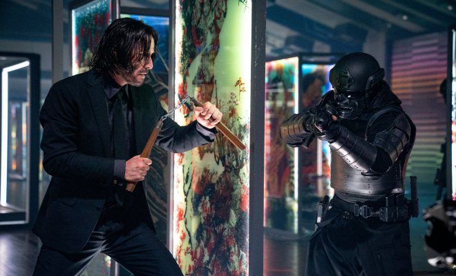 Still from the film John Wick: Chapter 4