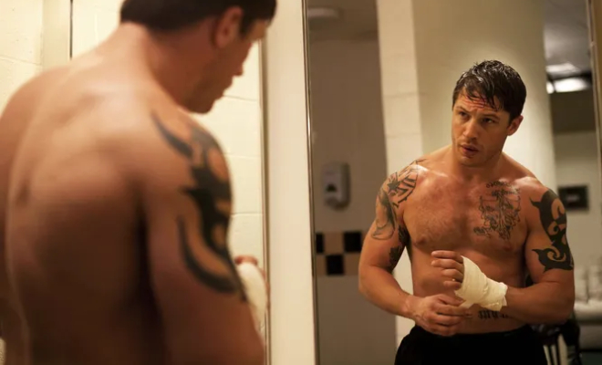 Still from the film Warrior