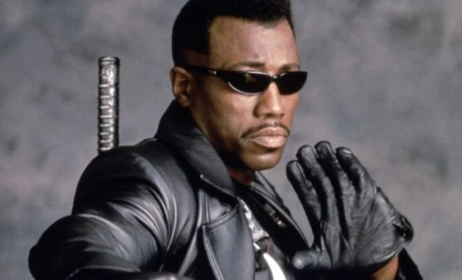 Still from the film Blade
