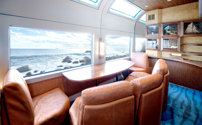 Saphir Odoriko private compartment. Photo: JR East