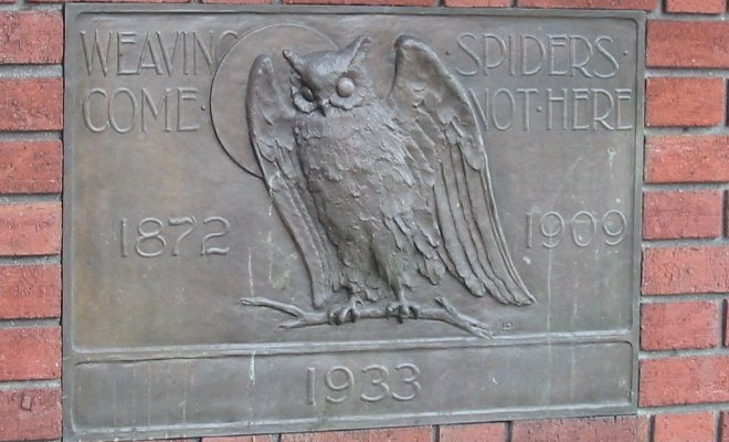 Bohemian Club owl. Photo: Binksternet, Public Domain, Wikimedia Commons