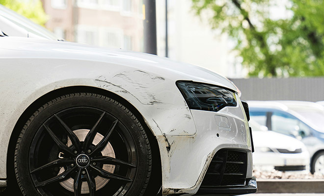Car body paint close-up. Photo: Unsplash