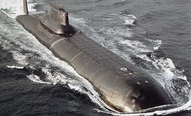 Typhoon-class submarine. Photo: Bellona Foundation, Attribution, public domain