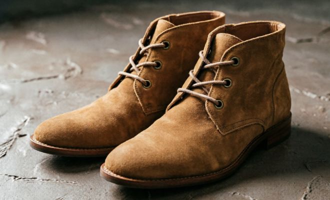 Desert boots. AI-generated illustration