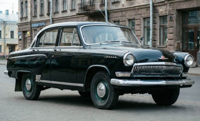 AI illustration based on the real GAZ-23 prototype